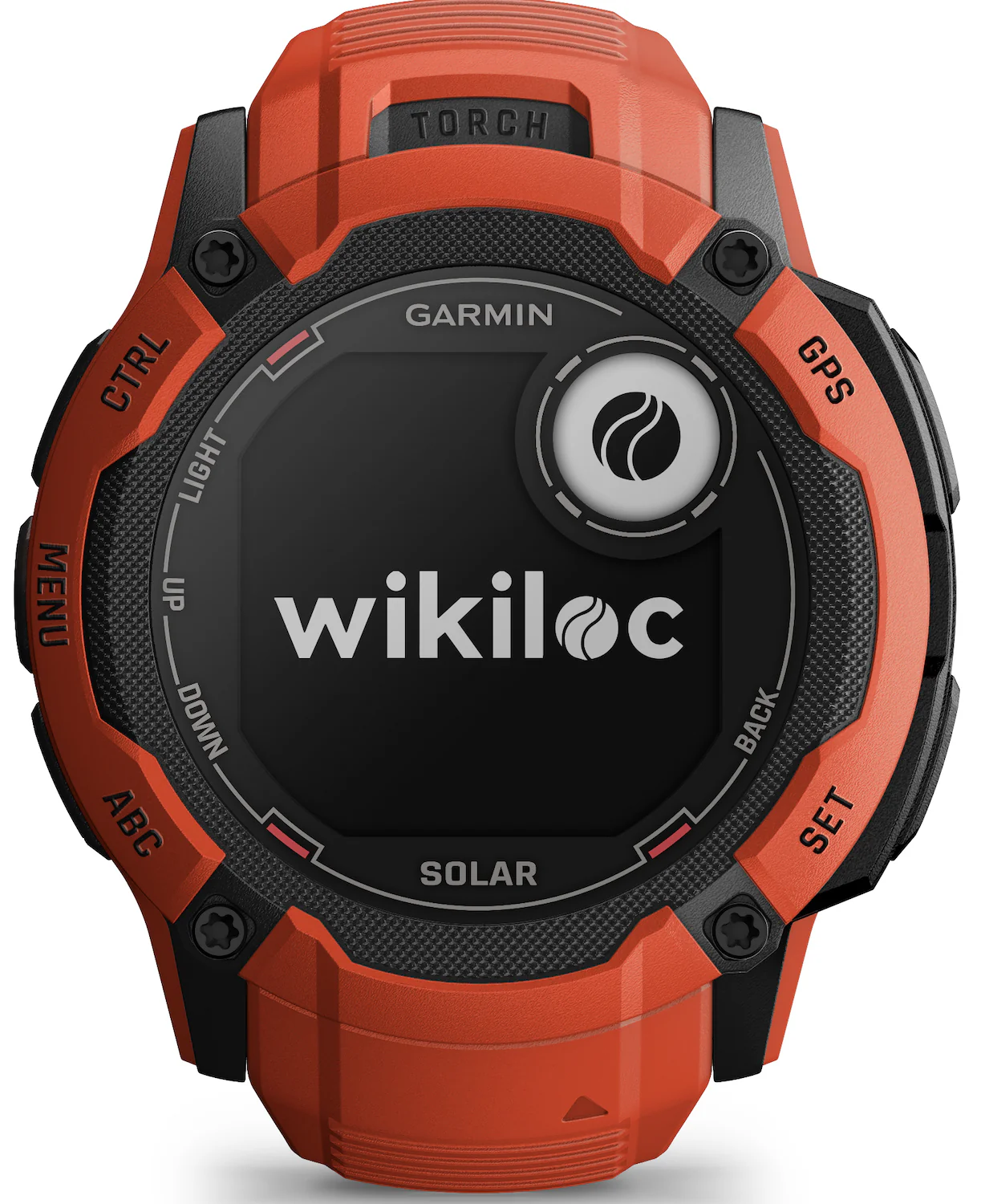 Garmin Instinct 2X Solar Flame Red Watch - Image 5