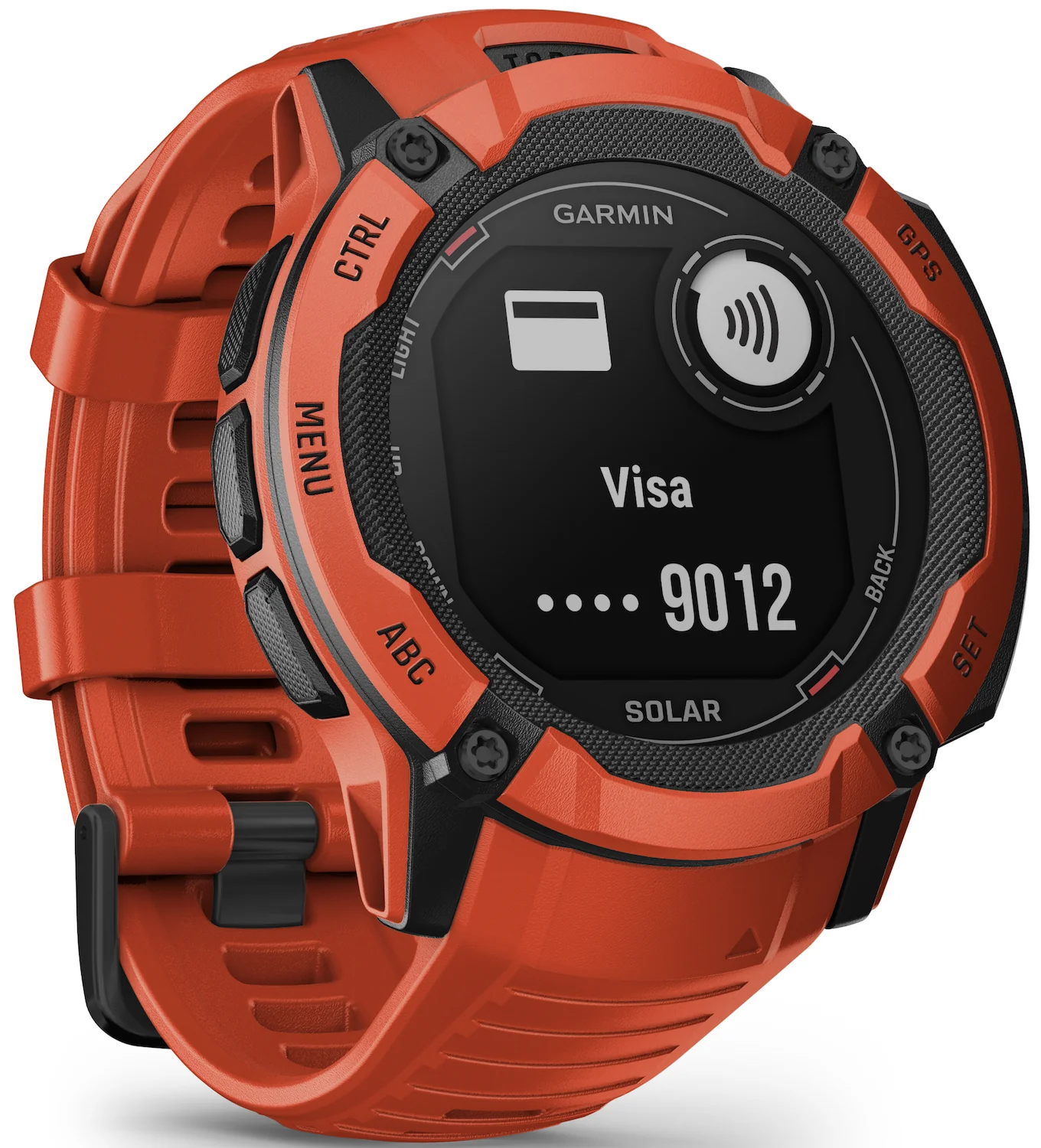 Garmin Instinct 2X Solar Flame Red Watch - Image 7