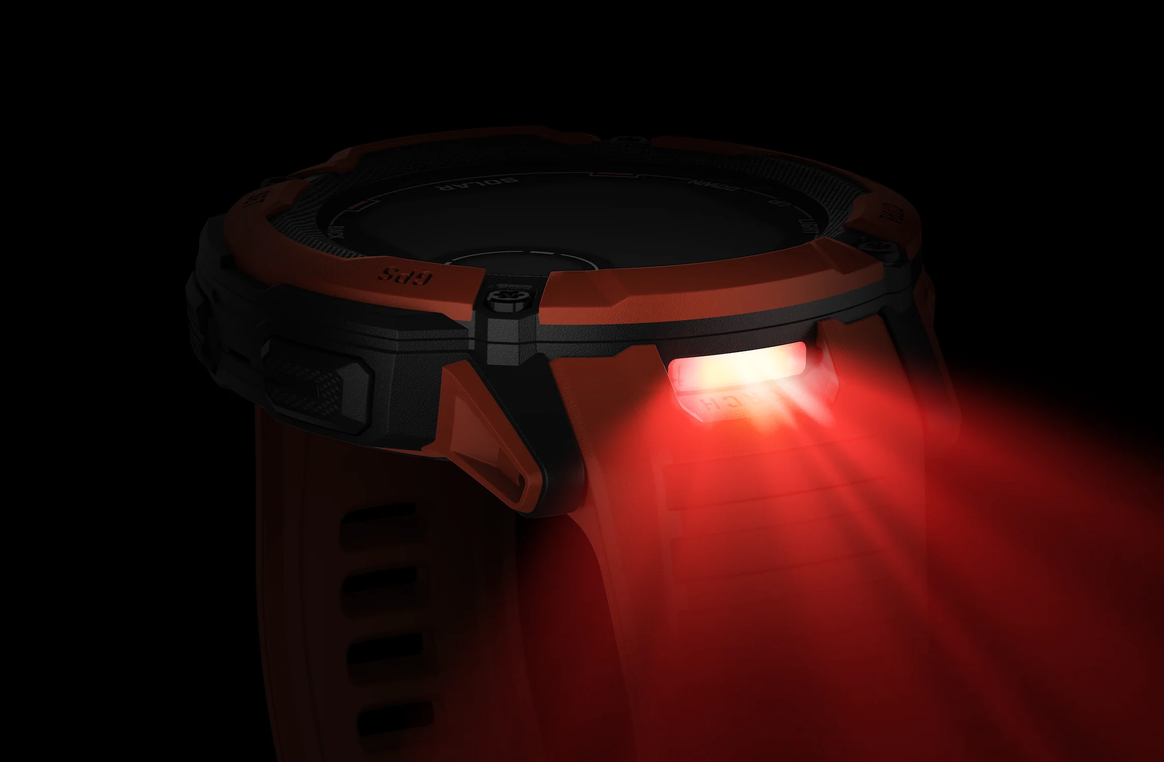 Garmin Instinct 2X Solar Flame Red Watch - Image 9
