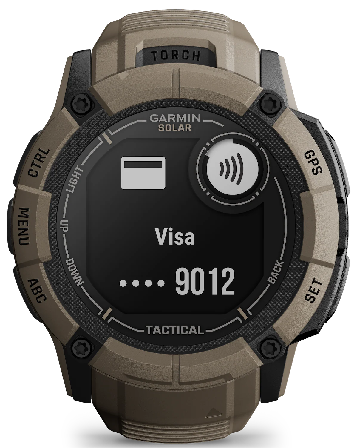 Garmin Instinct 2X Solar Tactical Edition Coyote Tan Watch - Image 5