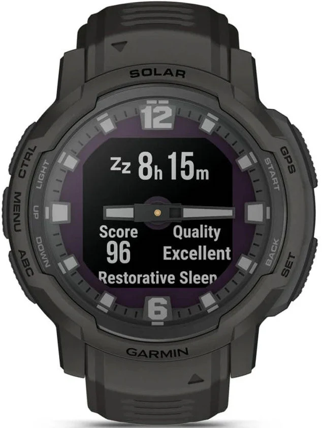 Garmin Instinct Crossover Solar Graphite Watch - Image 6