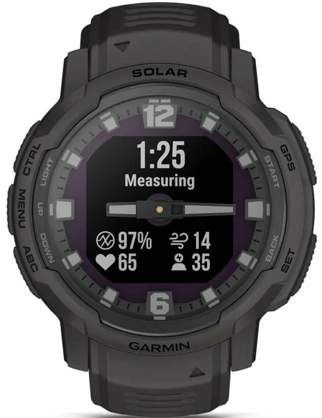 Garmin Instinct Crossover Solar Graphite Watch - Image 7
