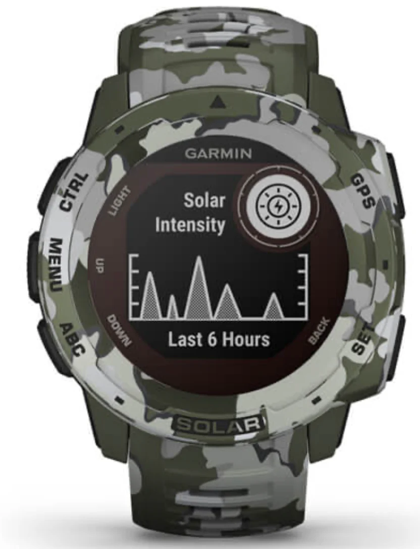 Garmin Watch Instinct Solar Lichen Camo Edition - Image 2
