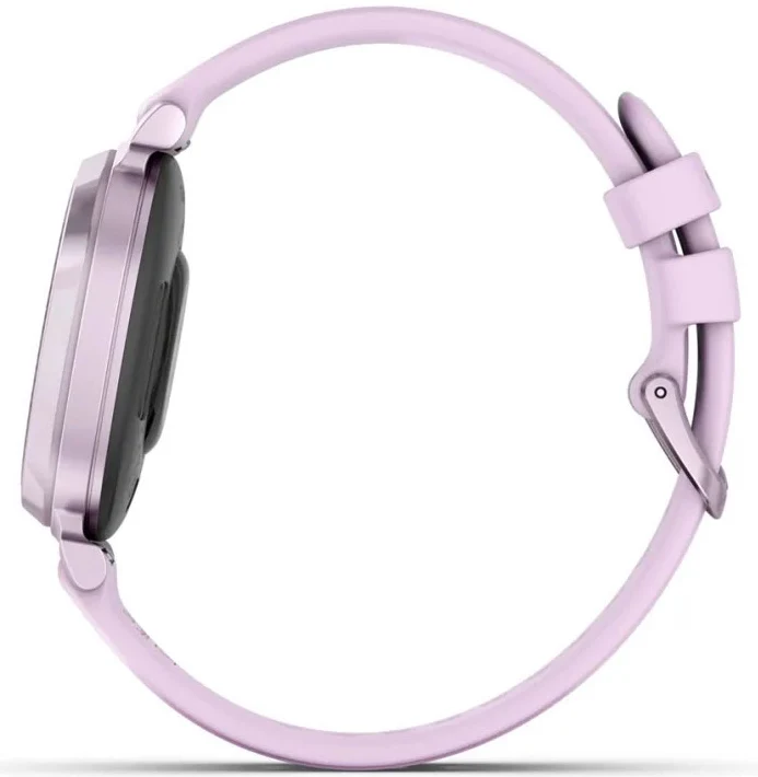 Garmin Lily 2 Metallic Lilac Lilac Silicone Watch - Image 8