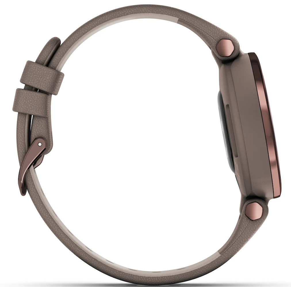 Garmin Watch Lily Dark Bronze Paloma Case and Italian Leather Band D - Image 5