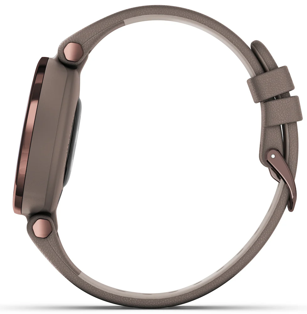 Garmin Watch Lily Dark Bronze Paloma Case and Italian Leather Band D - Image 7