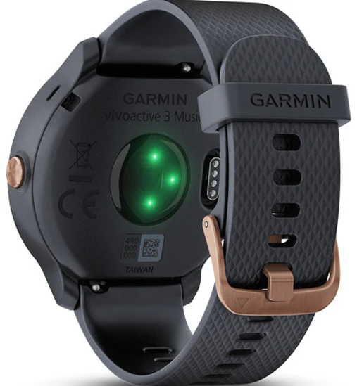 Garmin Watch Vivoactive 3 Music Granite Blue with Rose Gold - Image 5