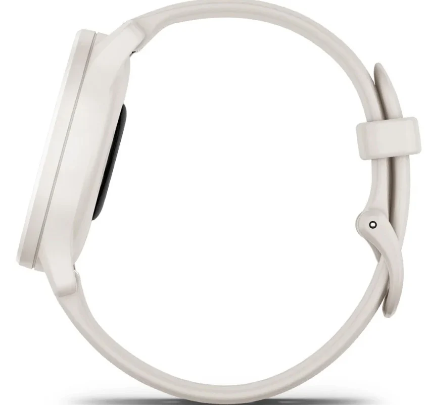 Garmin Vivomove Sport Silicone Band With Peach Gold Accents Watch - Image 8