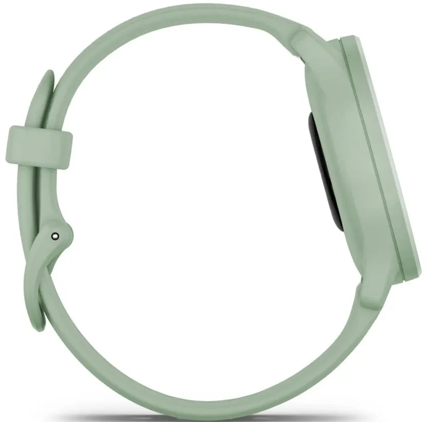 Garmin Vivomove Sport Silicone Band With Silver Accents Watch - Image 5