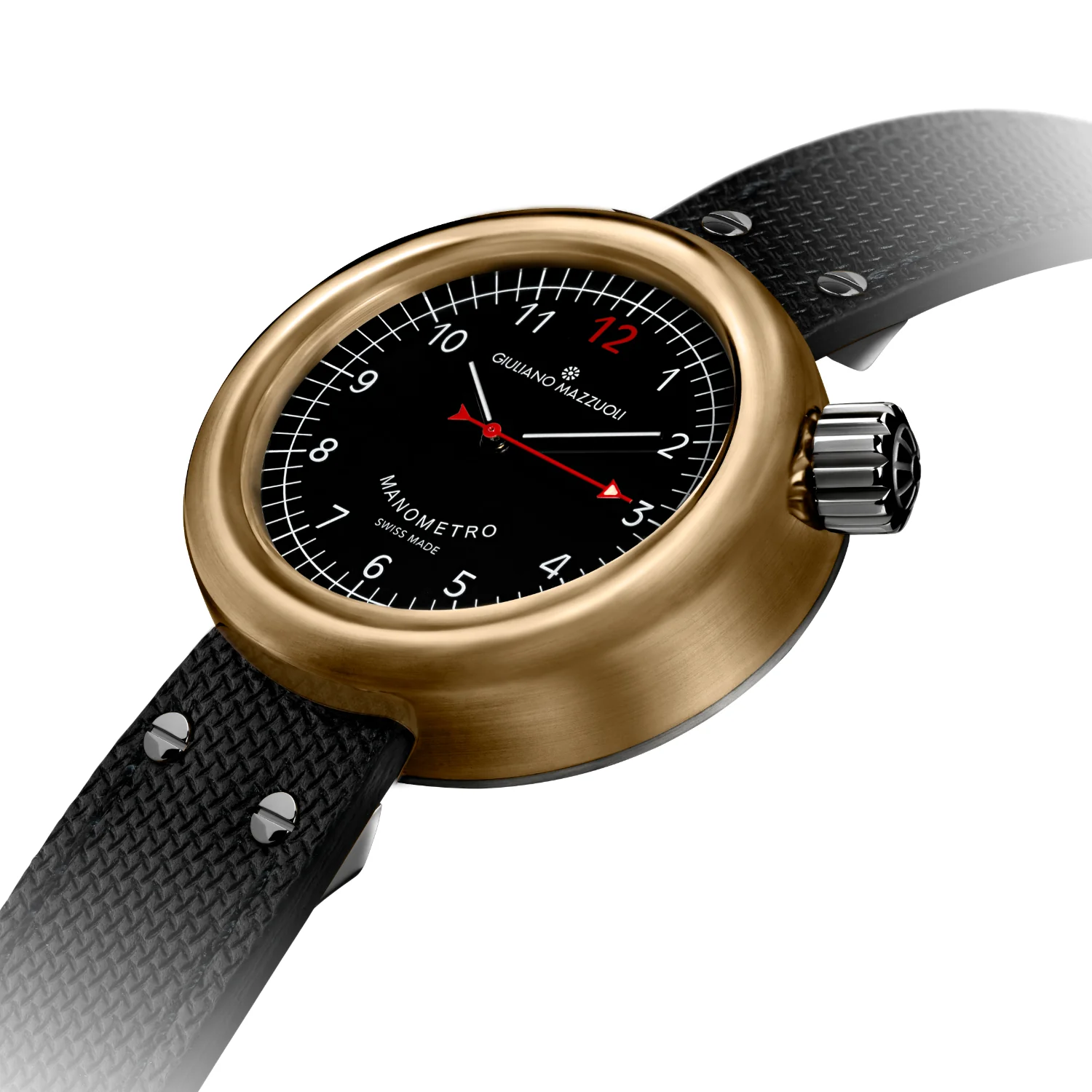 Giuliano Mazzuoli Manometro Bronze Black Watch - Image 2