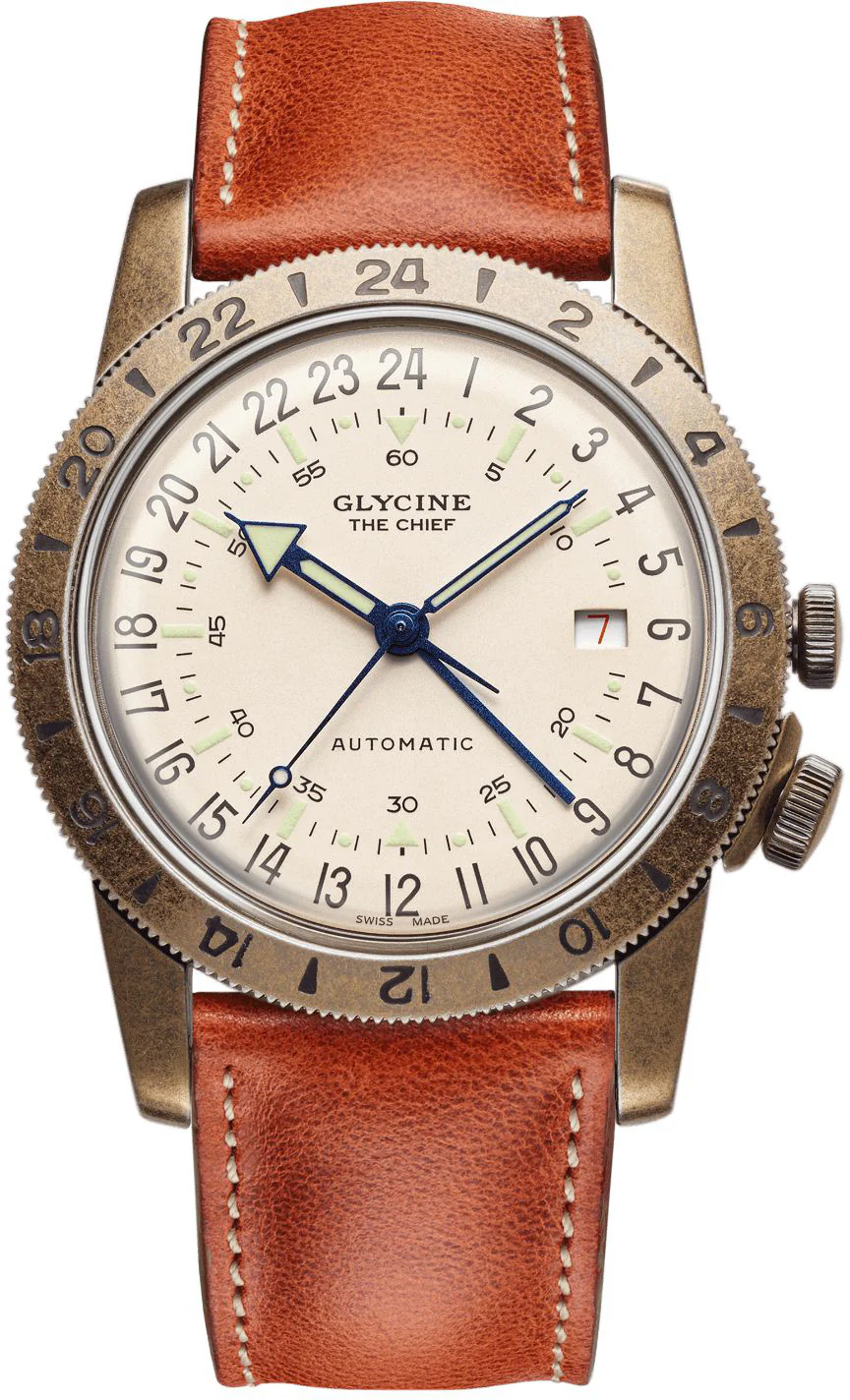 Glycine Watch Airman N.1 The Chief GMT