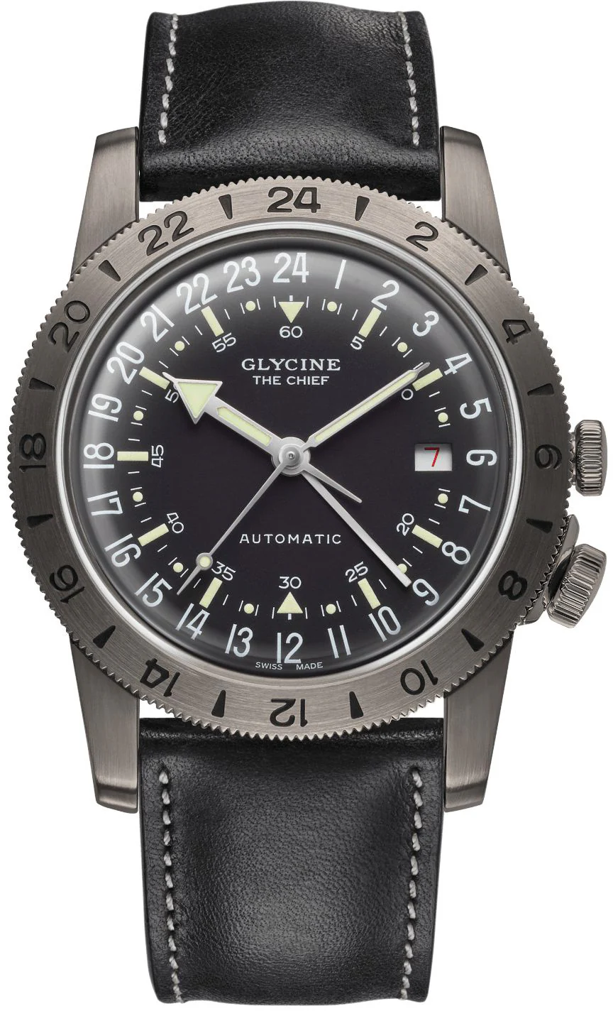 Glycine Watch Airman N.1 The Chief GMT
