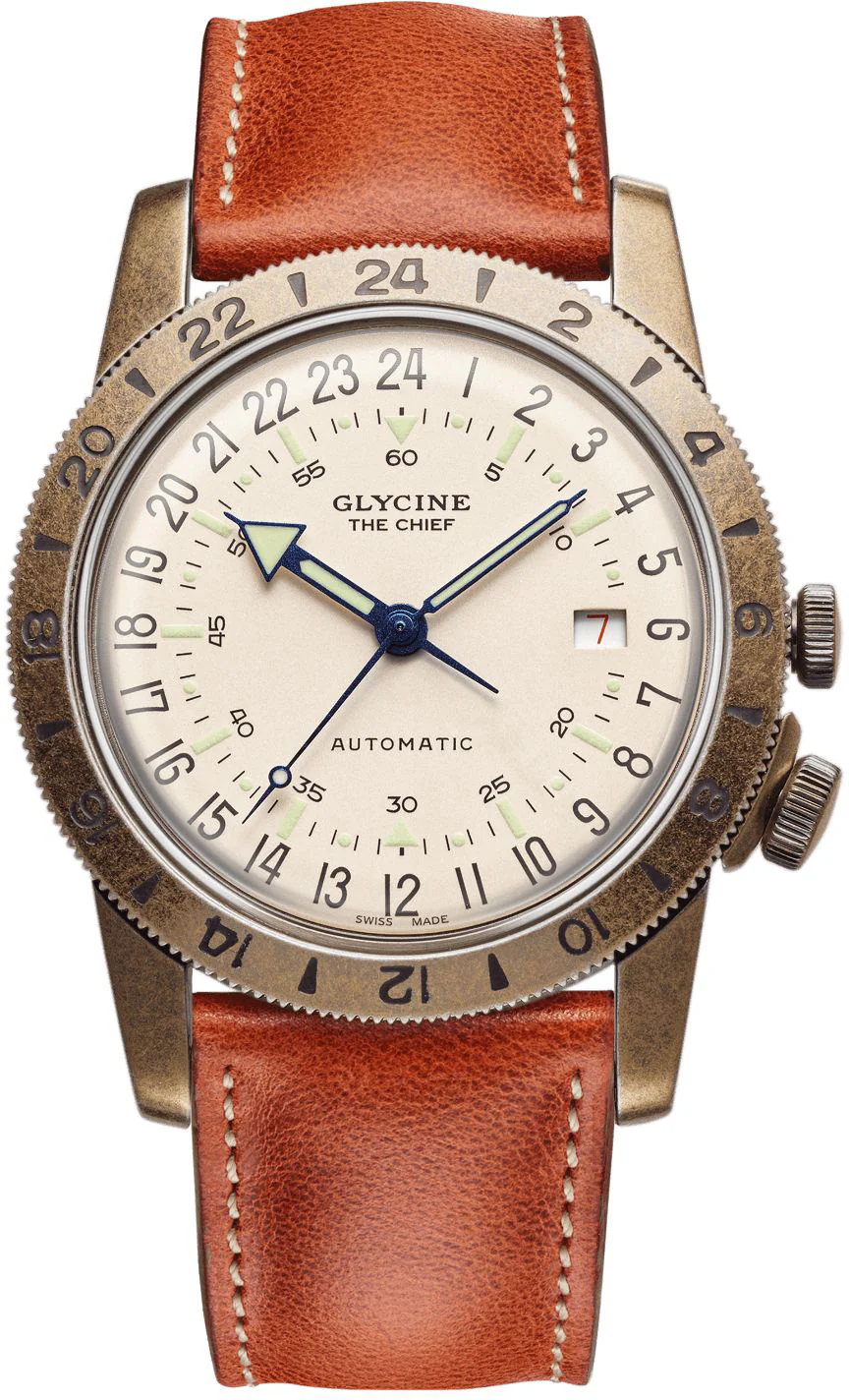 Glycine Watch Airman N.1 The Chief GMT