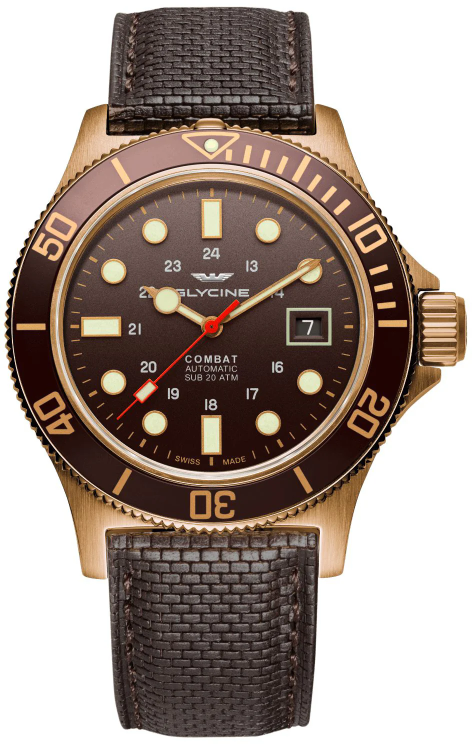 Glycine Watch Combat Sub Bronze