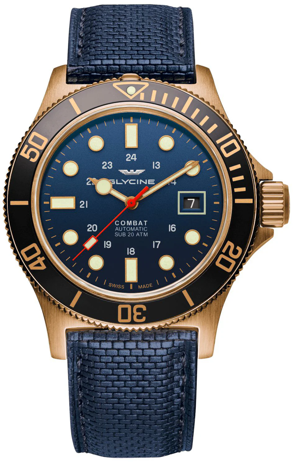 Glycine Watch Combat Sub Bronze