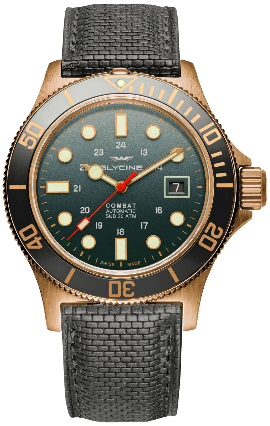Glycine Watch Combat Sub Bronze