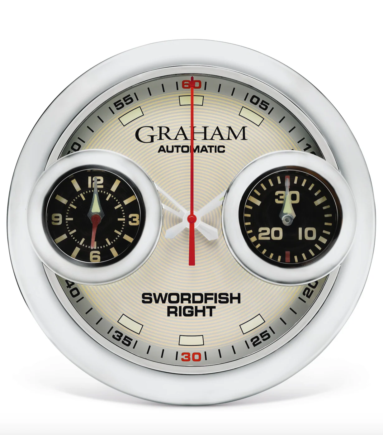 Graham Wall Clock Swordfish