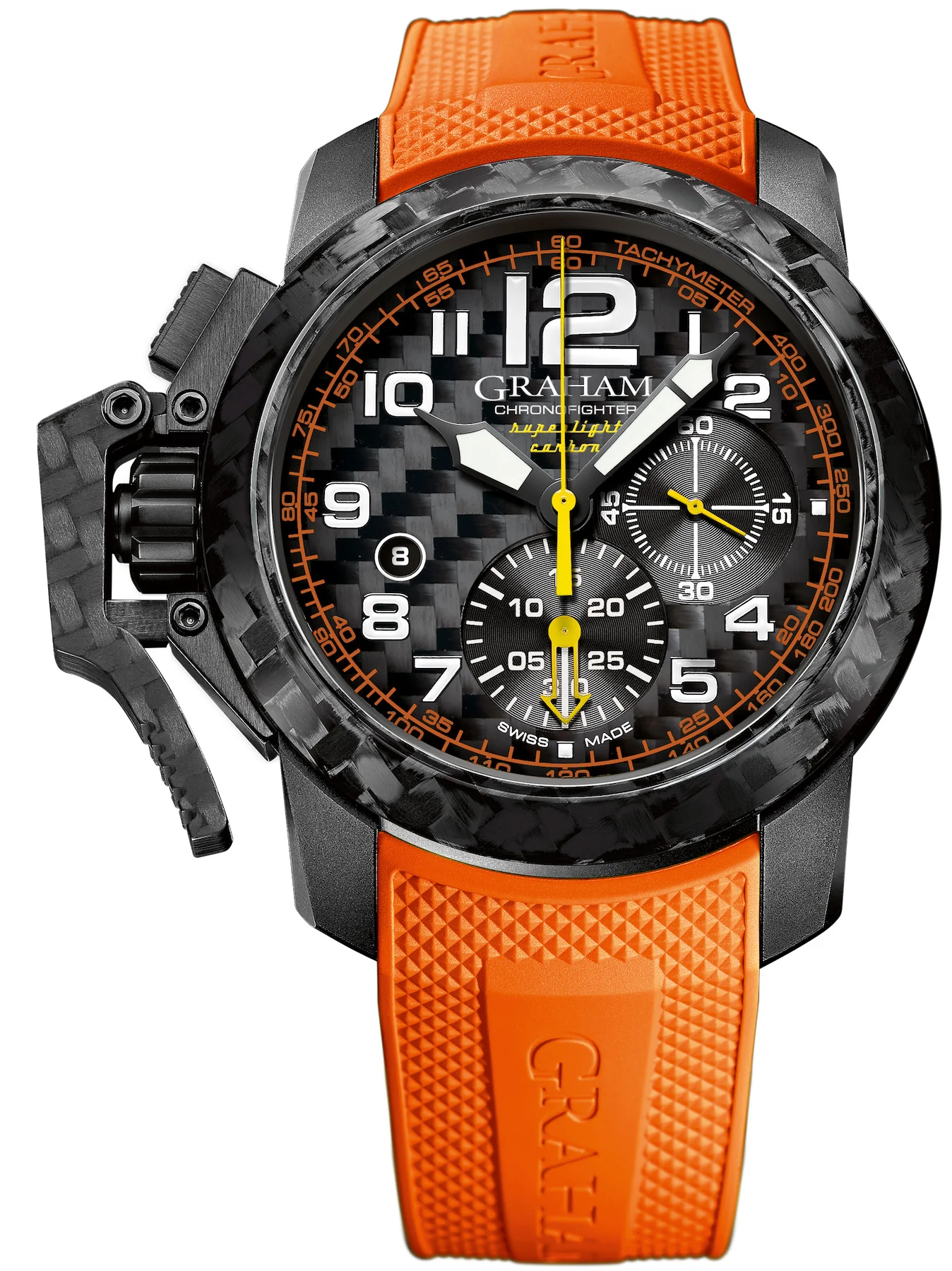 Graham Chronofighter Oversize Superlight Carbon Watch