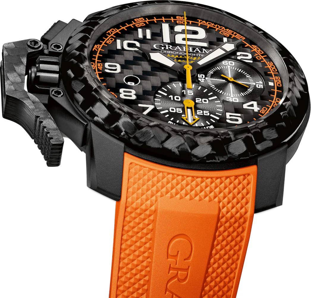 Graham Chronofighter Oversize Superlight Carbon Watch - Image 2