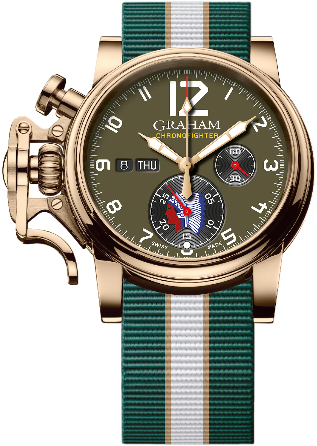 Graham Watch Chronofighter Vintage Overlord 75 Year Anniversary Limited Edition