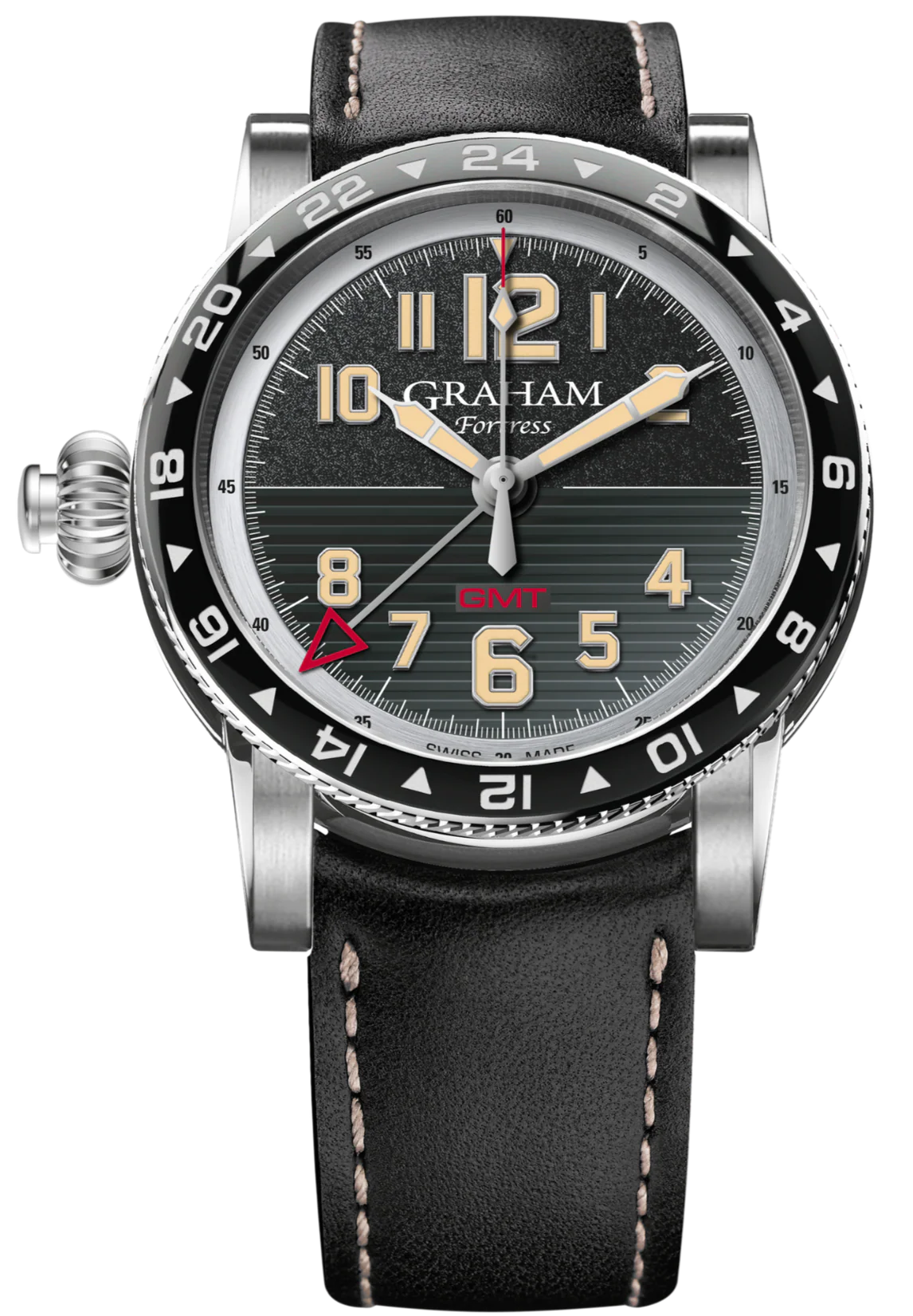 Graham Watch Fortress GMT Black