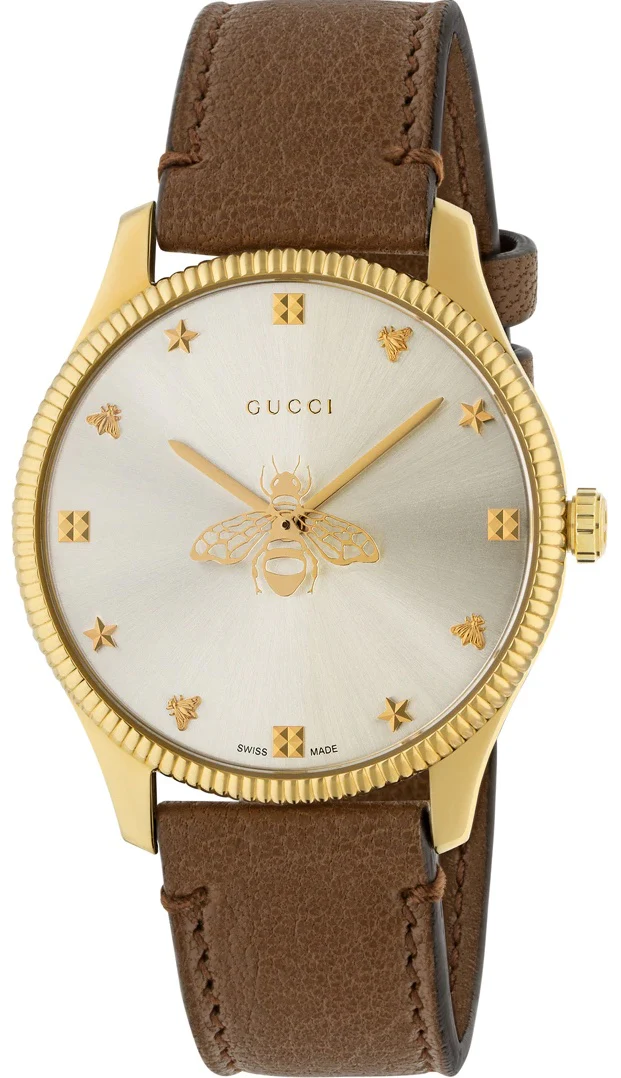 Gucci Watch G-Timeless Slim M Bee Second D
