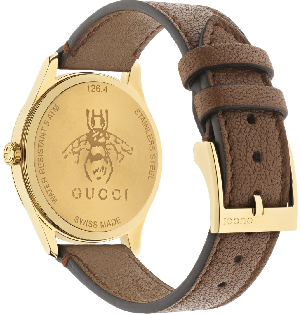 Gucci Watch G-Timeless Slim M Bee Second D - Image 2