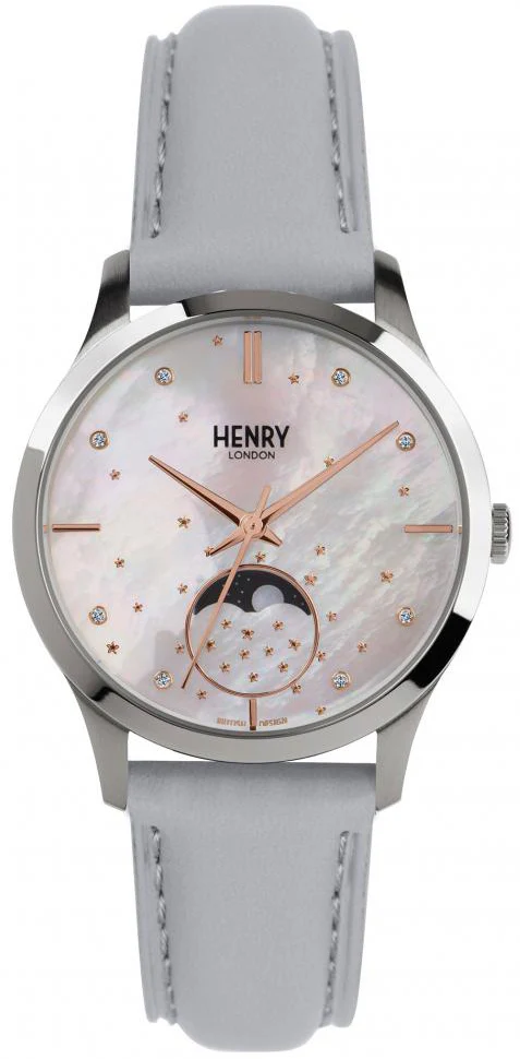 Henry London Watch Moon Phase Ladies
