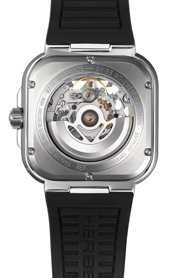 Herbelin Cap Camarat Square Automatic Skeleton Limited Edition Watch - Image 2