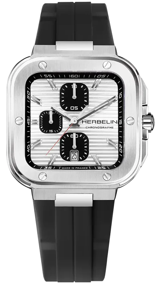 Herbelin Cap Camarat Square Chronograph Watch