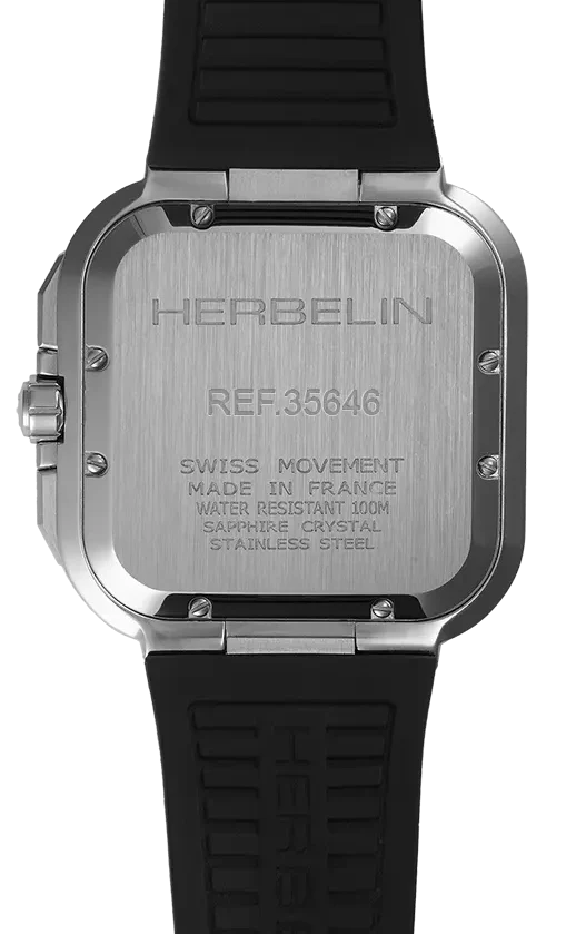 Herbelin Cap Camarat Square Chronograph Watch - Image 2