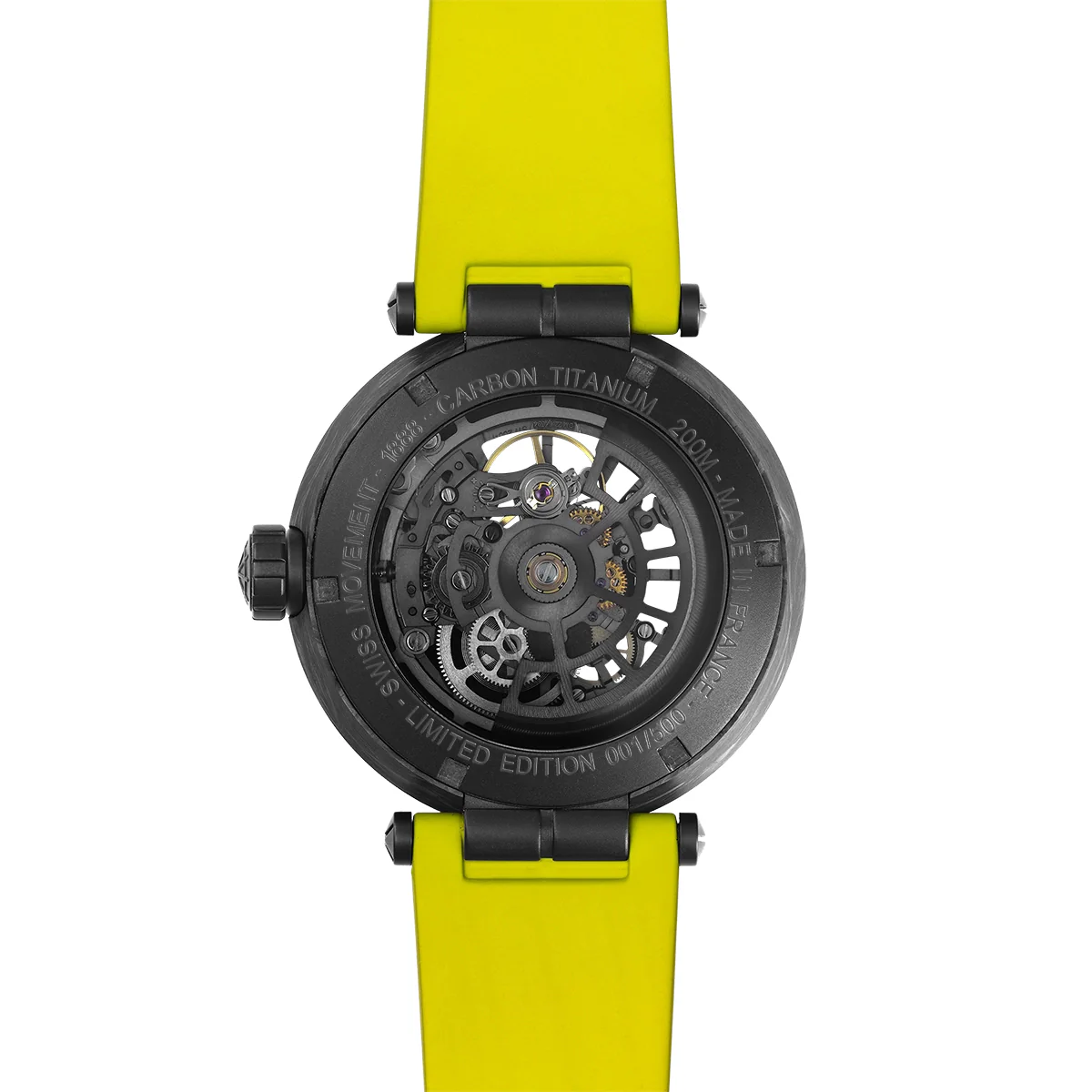 Herbelin Newport Carbon Skeleton Titanium Limited Edition Watch - Image 3