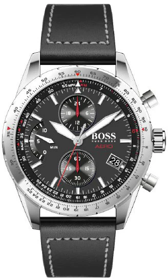 Hugo Boss Watch Aero Chrono Mens