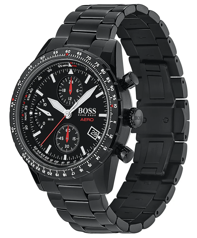 Hugo Boss Watch Aero Chrono Mens D - Image 2