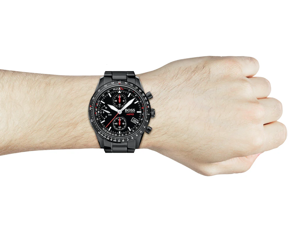 Hugo Boss Watch Aero Chrono Mens D - Image 4