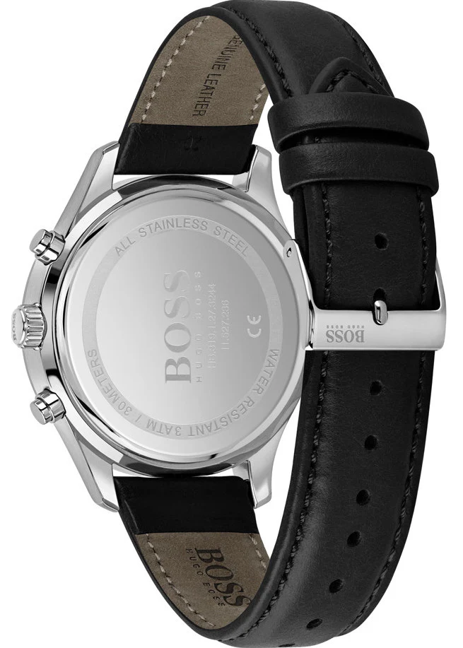 Boss Watch Confidence Leather Bracelet Set - Image 3