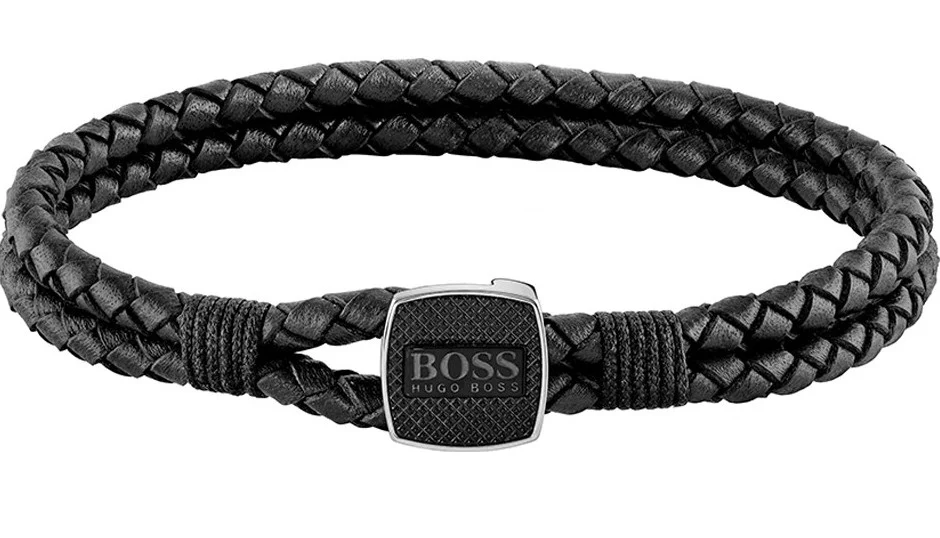 Boss Watch Confidence Leather Bracelet Set - Image 4