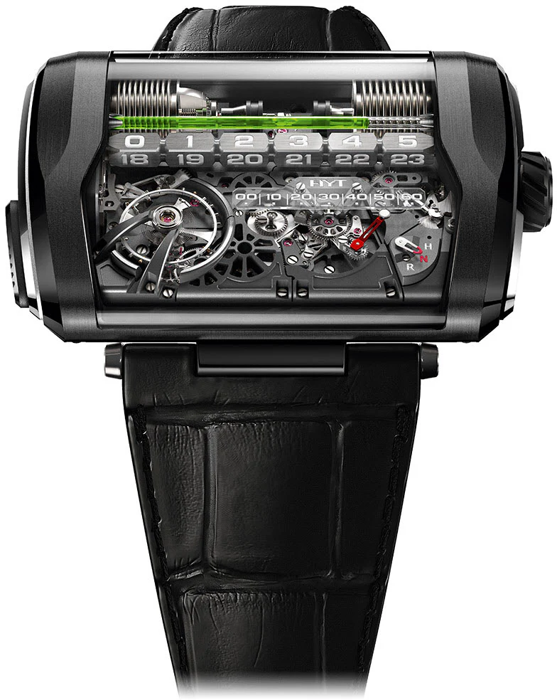 HYT Watch H3 Titanium and Platinum Limited Edition