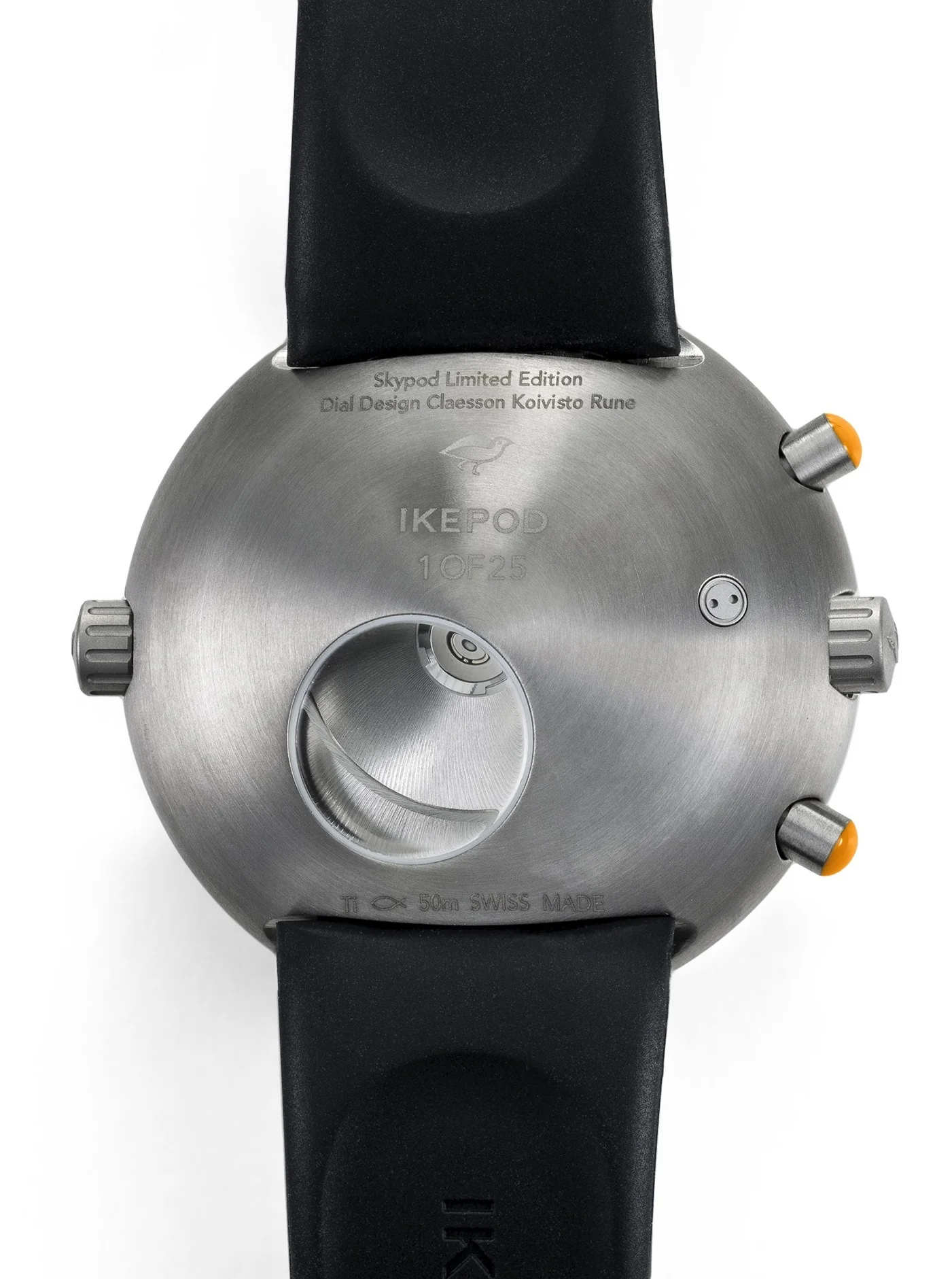 Ikepod Skypod Marten Blue Limited Edition Watch - Image 3