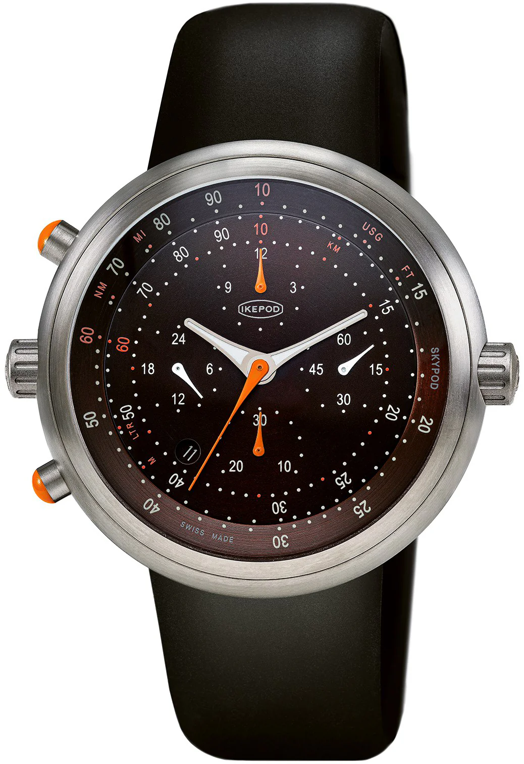 Ikepod Skypod Ola Brown Limited Edition Watch
