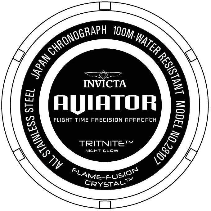 Invicta Aviator Mens - Image 3