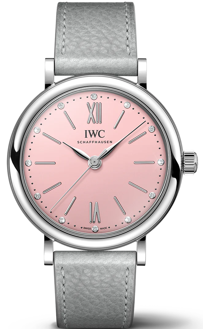 IWC Portofino Auto 34 Pink