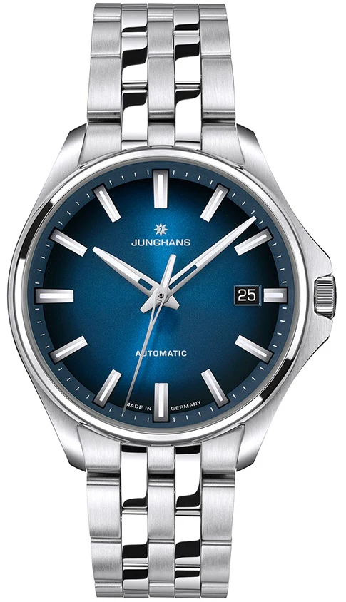 Junghans Meister S Automatic 36mm Dark Blue Watch