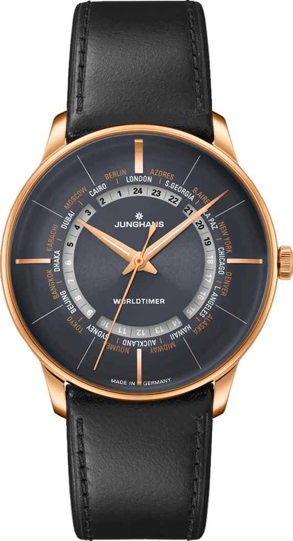 Junghans Meister Worldtimer Watch