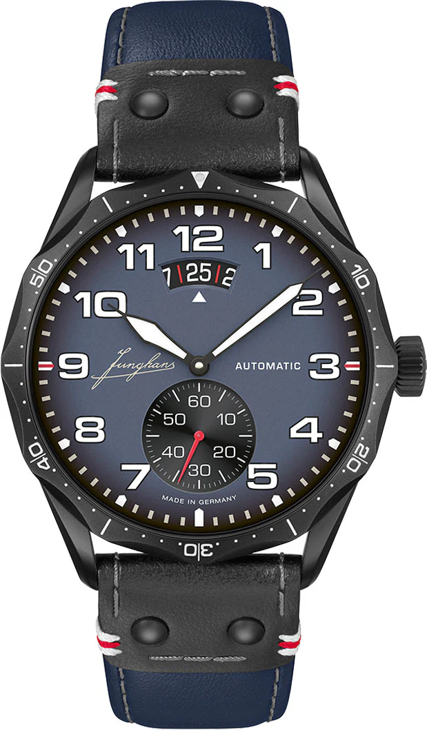 Junghans Meister Pilot Automatic Navy Blue Watch