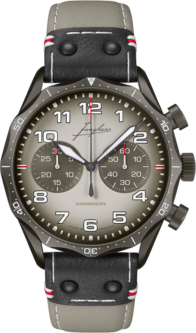 Junghans Meister Pilot Chronoscope Desert Watch