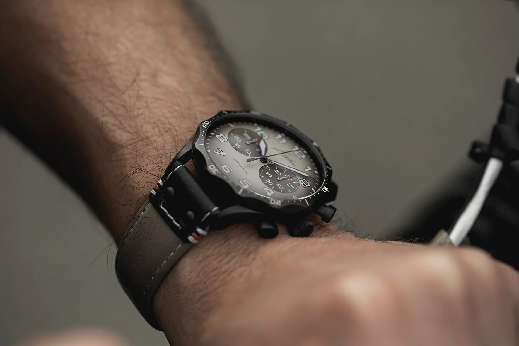 Junghans Meister Pilot Chronoscope Desert Watch - Image 5