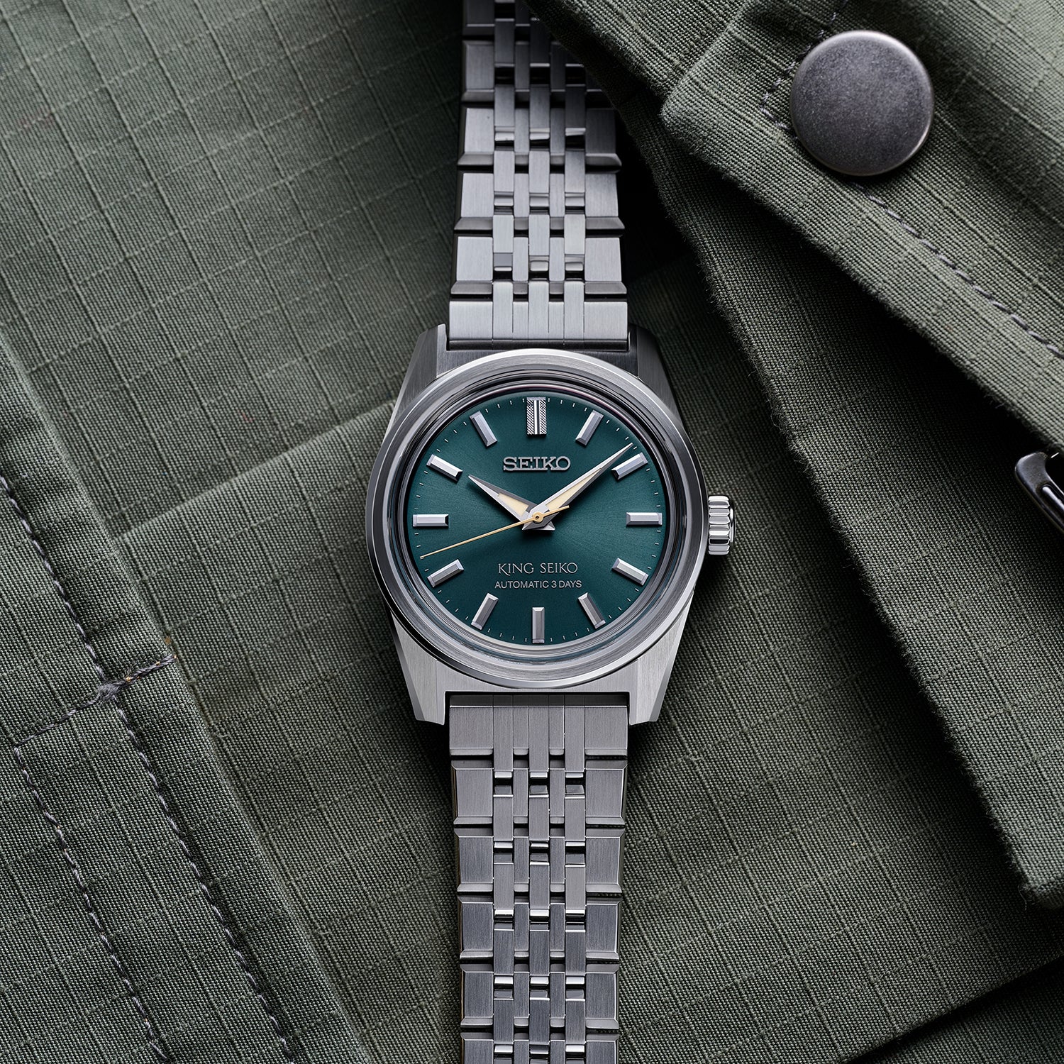 King Seiko KSK 6R in Preppy Green Watch - Image 5