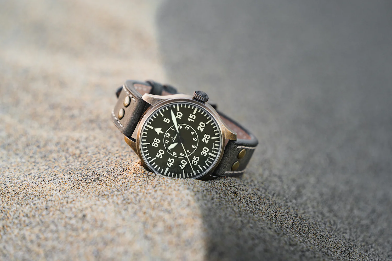 Laco Watch Aachen Olive 39 Limited Edition - Image 2