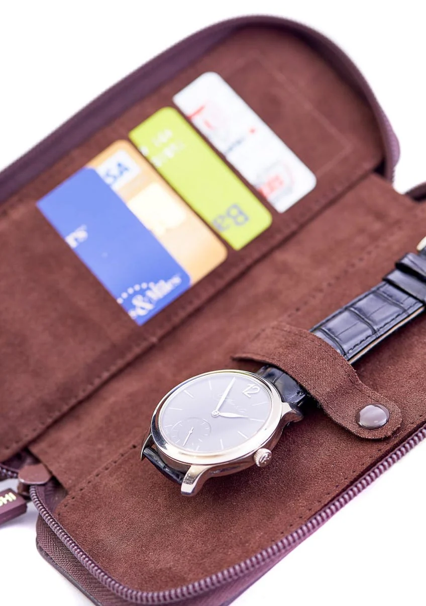 Leanschi Watch Case Chocolate Brown - Image 4